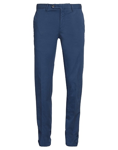 PT Torino Casual pants Navy 98% Cotton, 2% Elastane