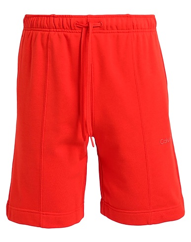 CALVIN KLEIN BOTTOMWEAR Tomato red 72% Cotton, 28% Polyester