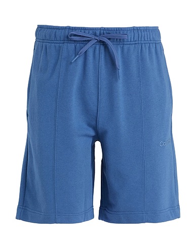 CALVIN KLEIN Shorts & Bermuda Slate blue 72% Cotton, 28% Polyester