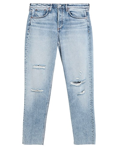 RAG & BONE Baggy Light blue 100% Cotton
