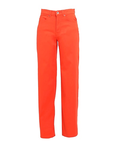 ONLY Casual trouser Orange 98% Cotton, 2% Elastane