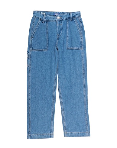 JACK & JONES Denim trousers Blue 98% Cotton, 2% Elastane