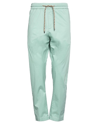 DONDUP Casual trouser Sage green 96% Cotton, 4% Elastane