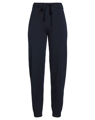 NANUSHKA Casual trouser Navy blue 30% Merino Wool, 30% Tencel™, 20% Cashmere, 20% Polyamide