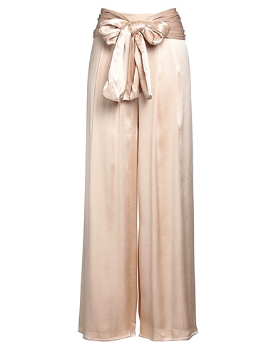 RELISH Casual trouser Beige 50% Viscose, 50% Rayon