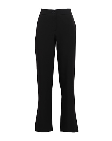 ONLY Casual trouser Black 87% Polyester, 13% Elastane