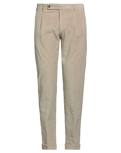 BERWICH Casual trouser Beige 98% Cotton, 2% Elastane