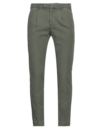 PT Torino Casual trouser Military green 54% Cotton, 43% Lyocell, 3% Elastane