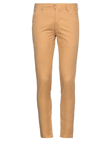 YAN SIMMON Pantalone Cammello 81% Cotone, 17% Poliestere, 2% Elastan