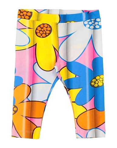 MOSCHINO BABY Leggings Blue 95% Cotton, 5% Eco Polyester