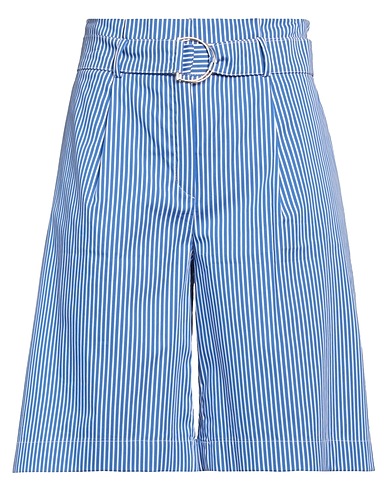 BARBA Napoli ボトムス ブルー コットン 78% / ナイロン 16% / ポリウレタン 6%