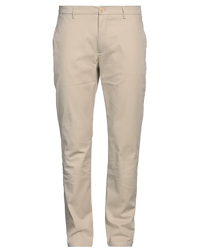 YAN SIMMON Casual trouser Sand 97% Cotton, 3% Elastane