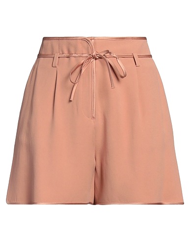 MONCLER Shorts & Bermuda Antique rose 77% Acetate, 23% Viscose