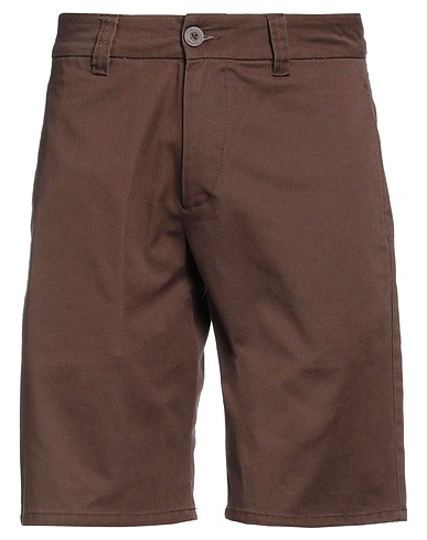 BRIXTON Shorts & Bermuda Chocolate brown 60% Cotton, 40% Polyester