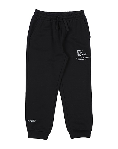 DOLCE&GABBANA Pantalone Nero 100% Cotone