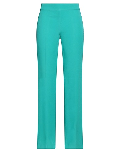 NUVOLA Pantalone Verde smeraldo 59% Acetato, 41% Viscosa