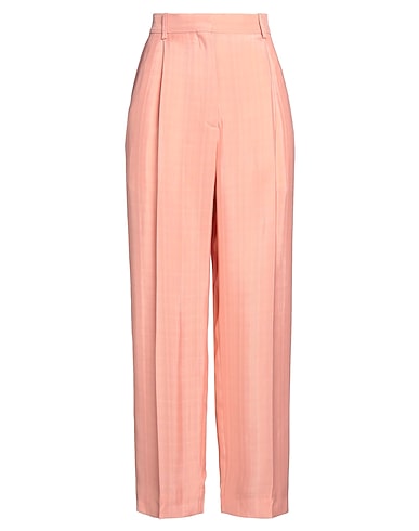 SANDRO Casual pants Salmon pink 100% Viscose, Cotton