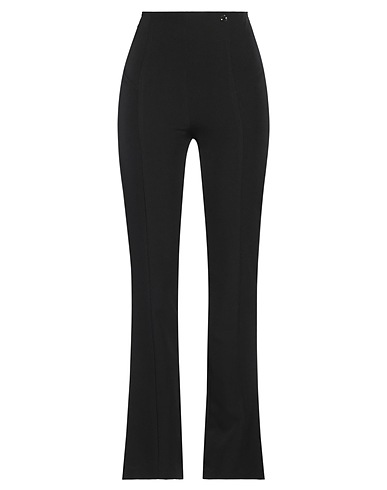 RELISH Pantalone Nero 95% Poliestere, 5% Elastan