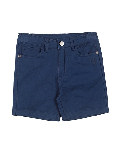 TRUSSARDI JUNIOR Shorts & Bermuda Navy blue 98% Cotton, 2% Elastane