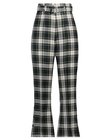 LE SARTE PETTEGOLE Casual trouser Dark green 100% Wool
