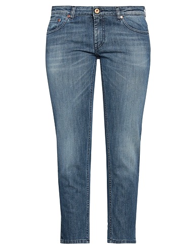 RE_HASH Denim trousers BLU 98% Cotton, 2% Elastane