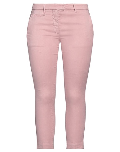 DONDUP Pantalone Rosa 52% Lino, 47% Cotone, 1% Elastan