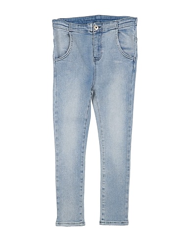 TWINSET Denim trousers Blue 94% Cotton, 4% Polyester, 2% Elastane