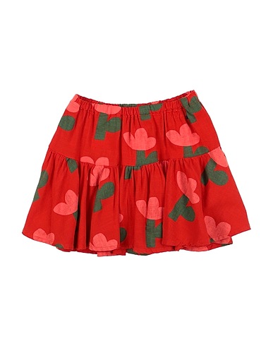 BOBO CHOSES Skirt Tomato red 80% Viscose, 20% Linen