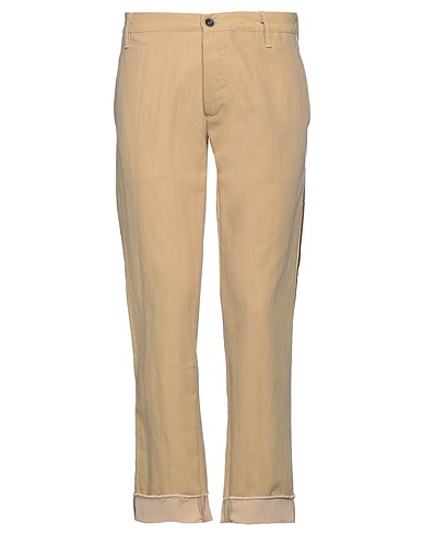 MAURIZIO MASSIMINO Chinos Cammello 100% Cotone