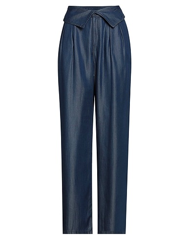 LIU •JO Denim trousers Blue 100% Lyocell