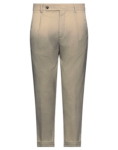(+) PEOPLE Casual trouser Beige 54% Virgin Wool, 45% Polyester, 1% Elastane