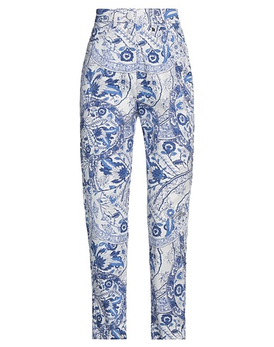 KOCCA Casual trouser White 98% Cotton, 2% Elastane