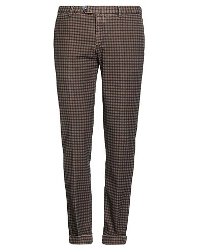 BETWOIN Casual trouser Light brown 97% Cotton, 3% Elastane