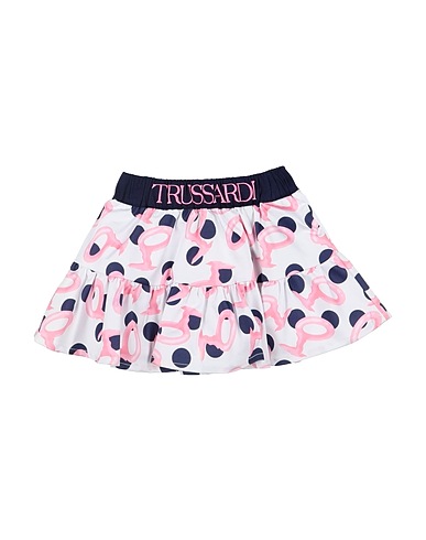 TRUSSARDI JUNIOR Skirt White 97% Cotton, 3% Elastane