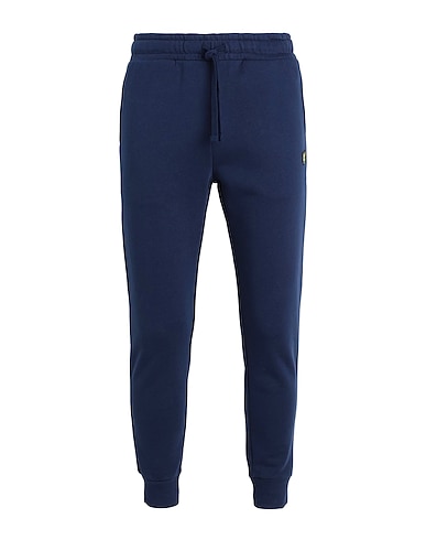 LYLE & SCOTT Casual trouser Navy blue 100% Cotton