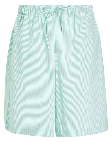 8 by YOOX Shorts & Bermuda DRAWSTRING SHORTS
 Verde 85% Cotone, 15% Poliammide