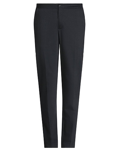 HACKETT Casual trouser Charcoal 60% Wool, 38% Polyester, 2% Elastane