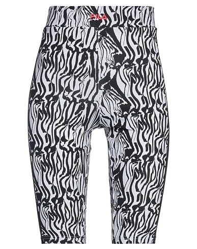 FILA Leggings Black 93% Cotton, 7% Elastane