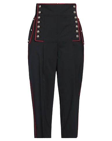 DOLCE&GABBANA Pantalon Noir 98% Laine vierge, 2% Élasthanne