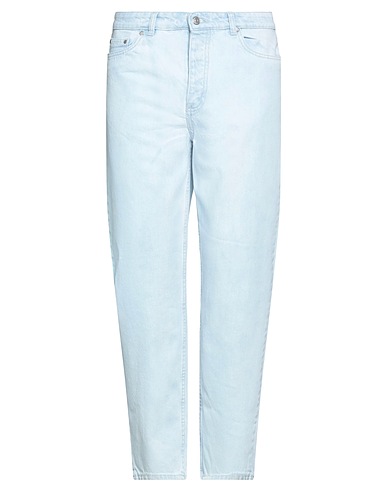 BOLONGARO TREVOR Denim trousers Blue 100% Cotton