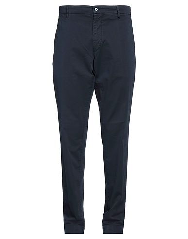 MASON'S Casual trouser Midnight blue 98% Cotton, 2% Elastane