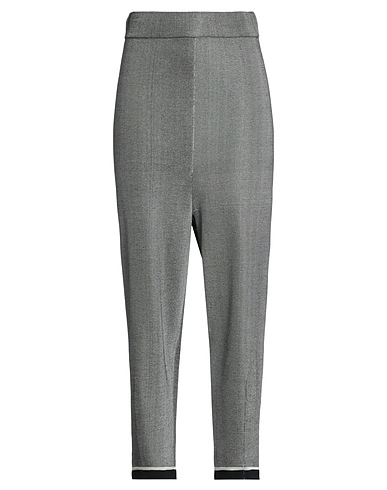 ALESSIA SANTI Casual pants Black 50% Cotton, 50% Viscose