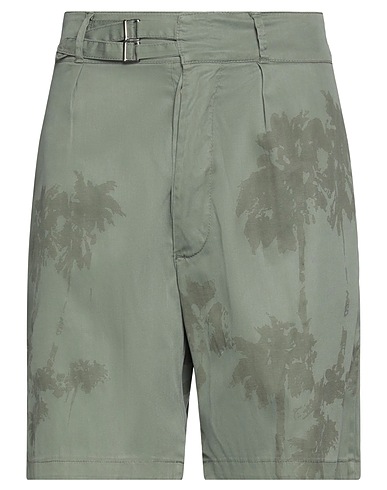 GAëLLE Paris Shorts & Bermuda Military green 63% Lyocell, 34% Cotton, 3% Elastane