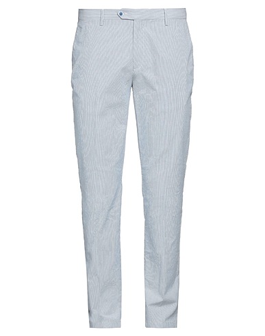 HACKETT Casual pants Light blue 100% Cotton