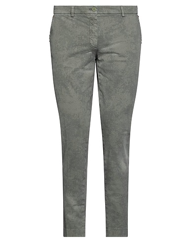 MASON'S Casual trouser Military green 97% Cotton, 3% Elastane