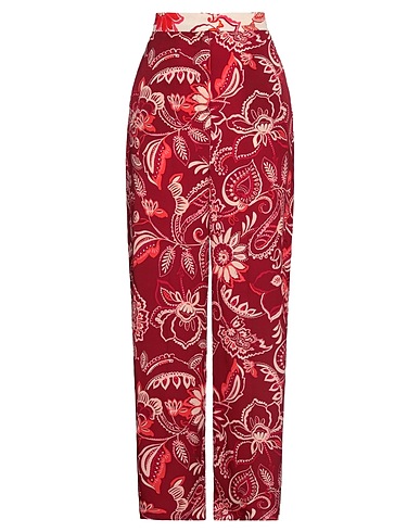I BLUES Casual trouser Burgundy 100% Polyester