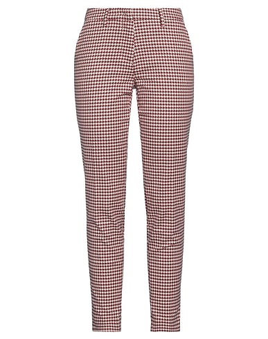 MASON'S Casual pants Red 98% Cotton, 2% Elastane