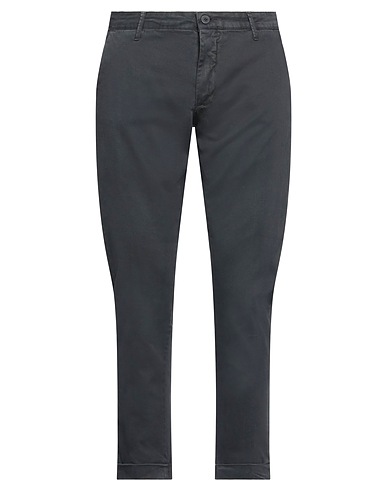 EXTE Casual trouser Black 98% Cotton, 2% Elastane