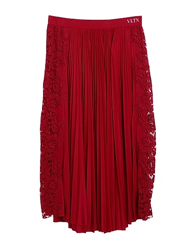 VALENTINO GARAVANI Midi skirt Brick 100% Polyester