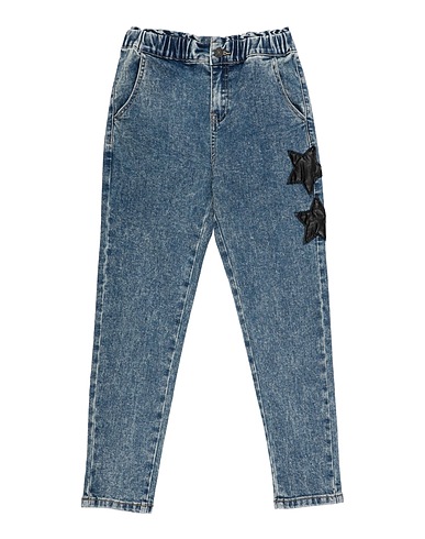GAëLLE Paris Denim pants Blue 98% Cotton, 2% Elastane